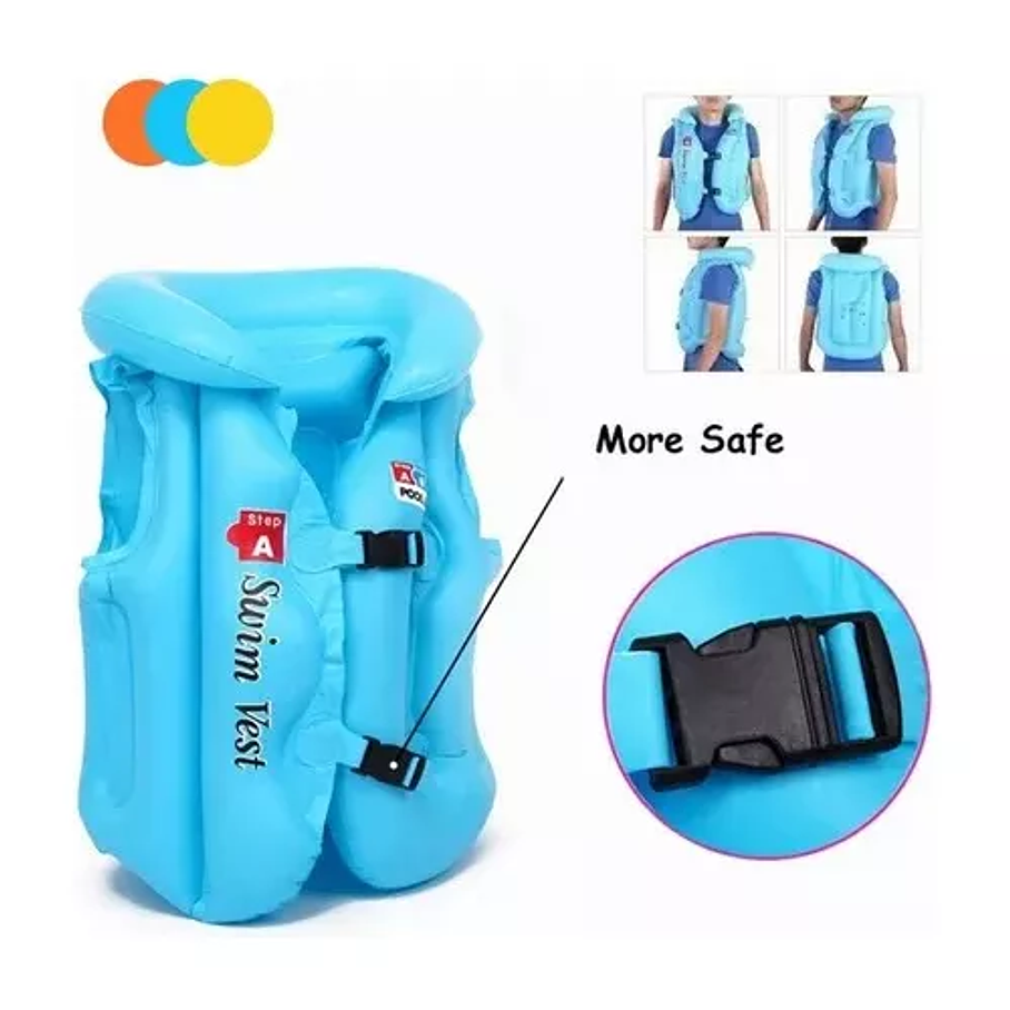 Chaleco Flotador Chaleco Salvavidas Niño Chalecos Talla Xl 5