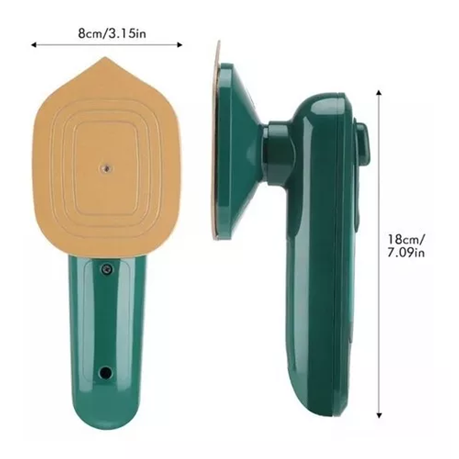 Mini Plancha Pro A Vapor Plancha Vertical Y Horizontal 220v Color Verde 4