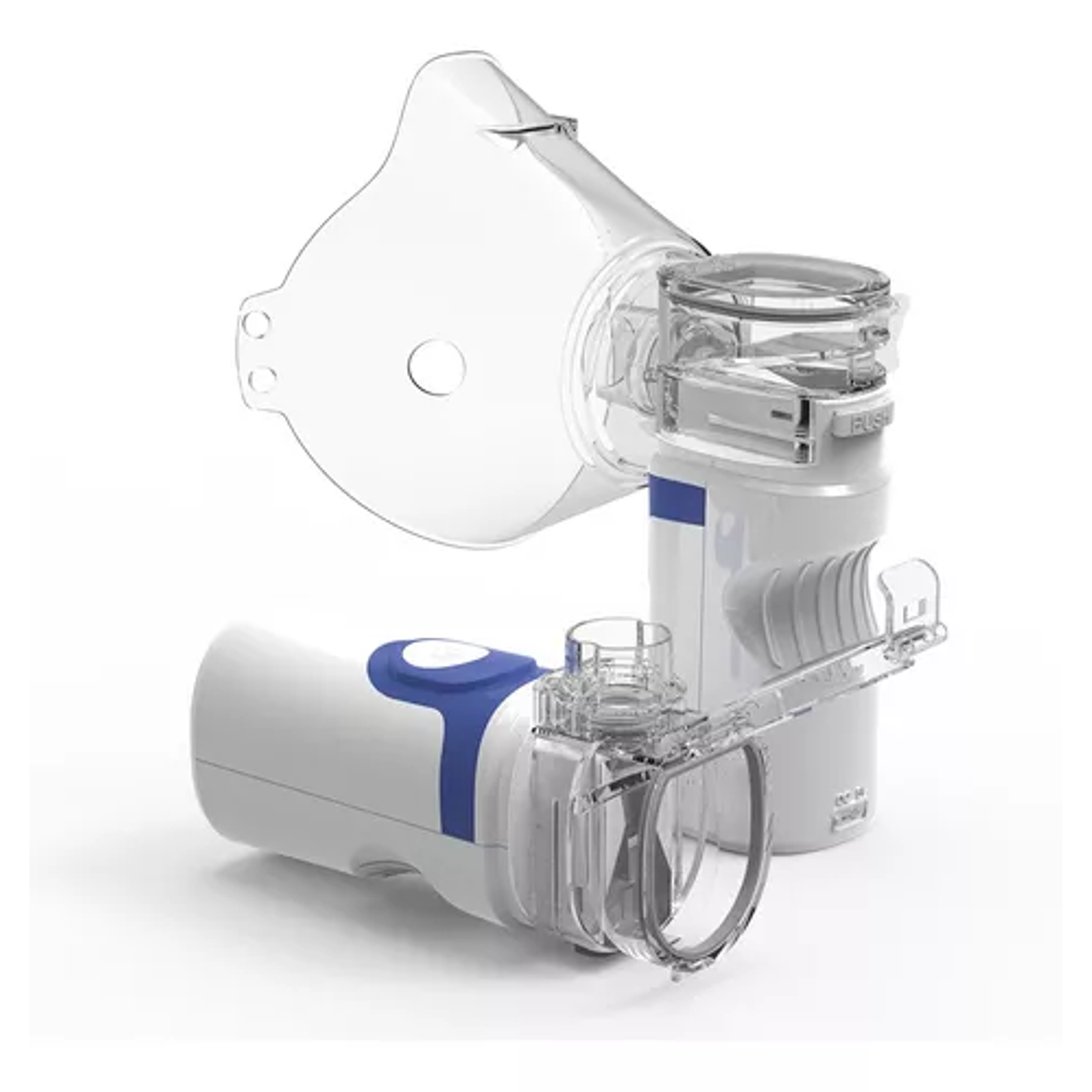 Nebulizador Portátil Inhalador Ultrasónico Niños Y Adultos 2