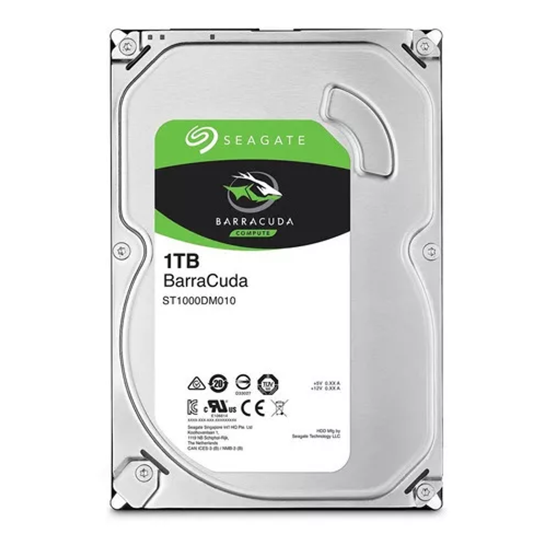 Disco Duro Seagate Barracuda Interno Sata Hd 1t 3.5 1