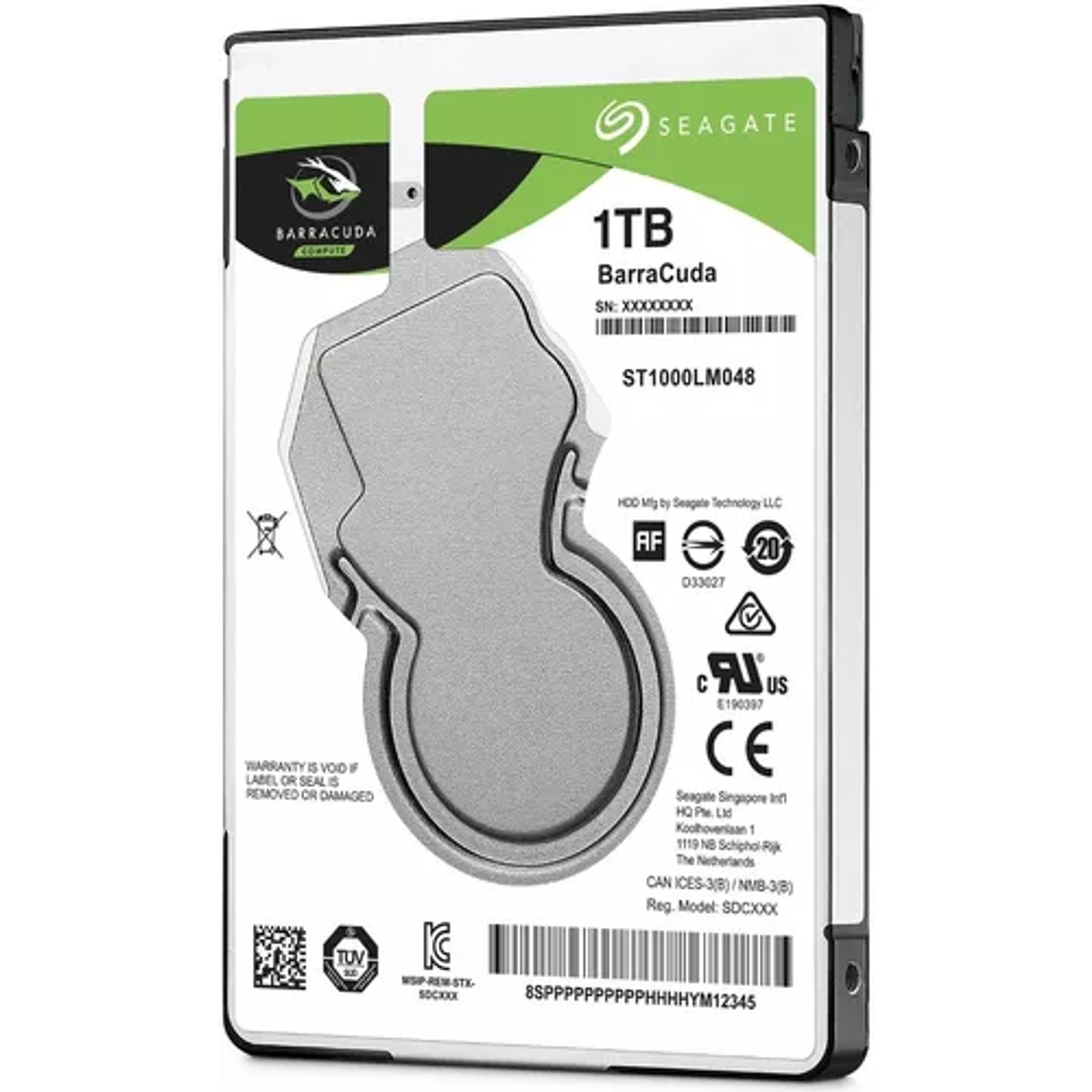 Disco Duro Seagate Barracuda Interno Sata Hd 1t 3.5 2