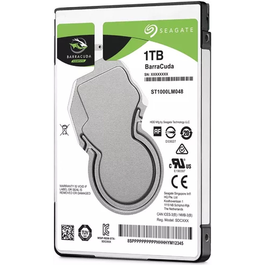 Disco Duro Seagate Barracuda Interno Sata Hd 1t 3.5 2