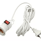 Soquete E27 Con Interruptor Cable 8 Mts Enchufe - Miniatura 1