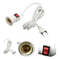 Soquete E27 Con Interruptor Cable 8 Mts Enchufe - Miniatura 2