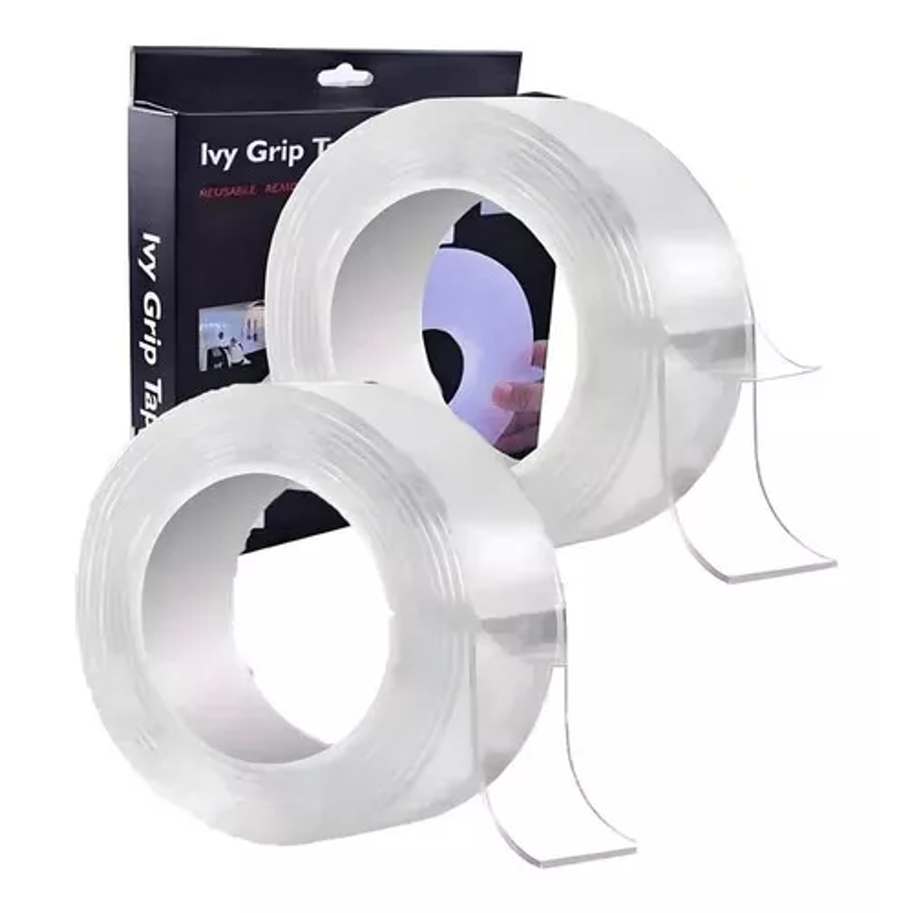 Pack X2 Cinta Adhesiva Doble Faz Doble Contacto Magica 3m 1