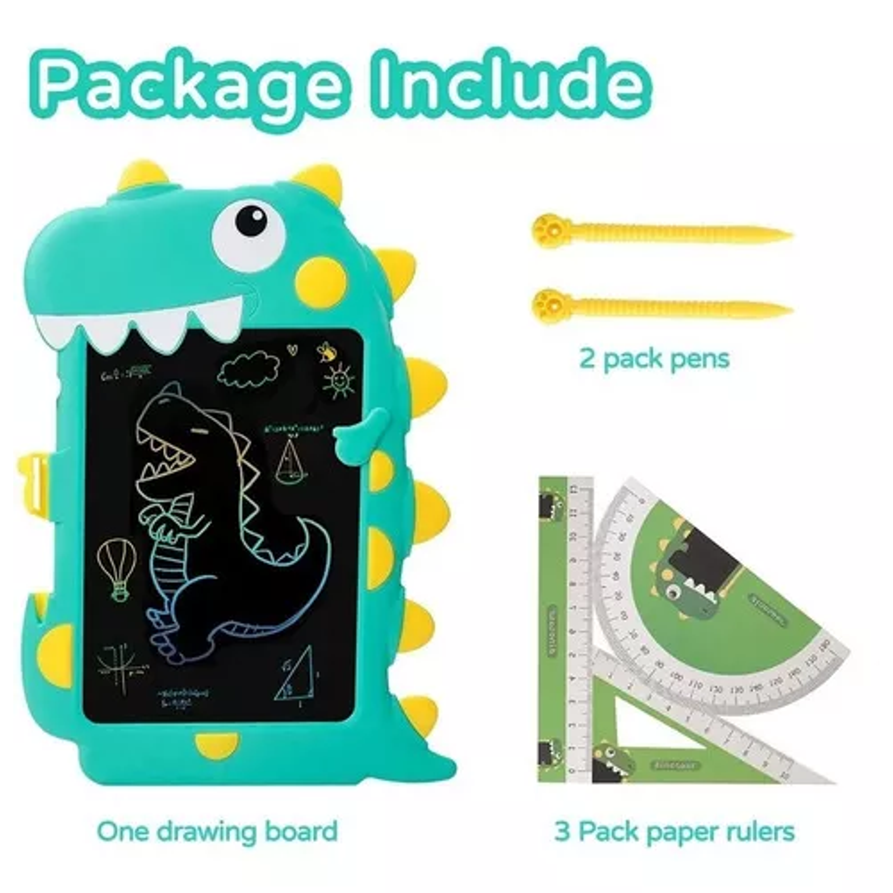 Tablero Mágico Dinosaurio Lcd 8.5 Tabla Dibujo 4