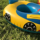 Flotador Para Bebe Flotador Piscina Flotador Inflable Auto - Miniatura 3