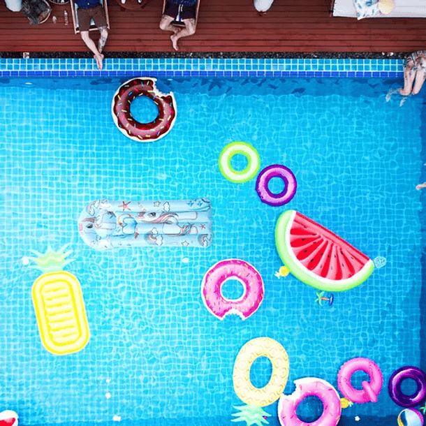 Alfombra De Natación De Tablero Flotante De Pvc Para Piscina 5