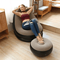 Sofá Tumbona Silla Inflable Reposa Pies Puff X L - Miniatura 2