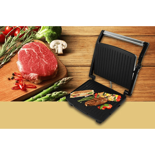 Parrillera Electrica Plancha Grill Carne De Asador Sokany 2000w  5