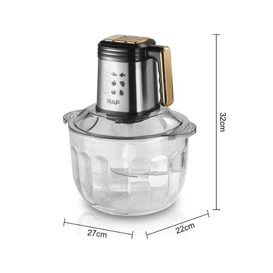 Picadora Procesador De Alimentos 2000ml 2Vel 800W  RAF 3