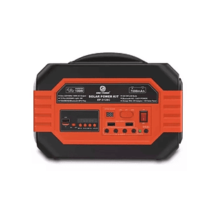 Kit Solar De Emergencia Camping Linterna Usb Kit Solar 100w