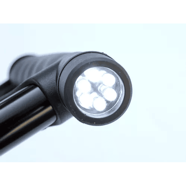 Bastón Ajustable Con Radio Alarma Luz Led 5