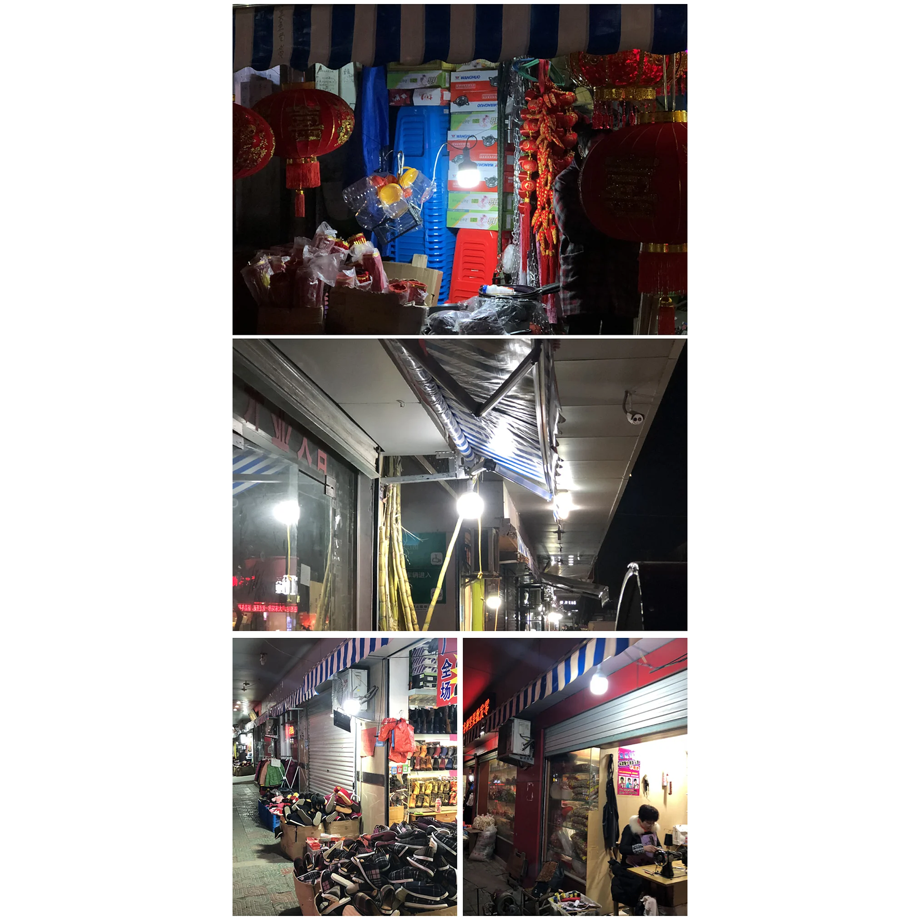 Ampolleta con Agarradera Solar Led De Emergencia Recargable 5