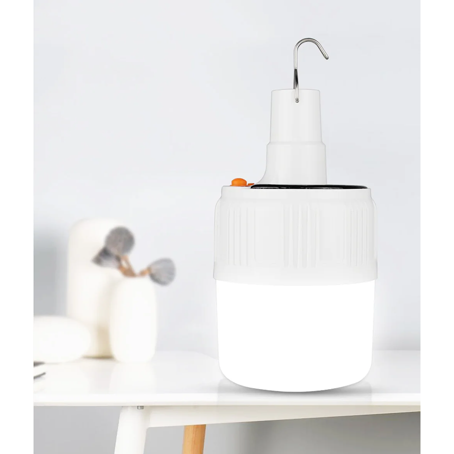 Ampolleta con Agarradera Solar Led De Emergencia Recargable 2