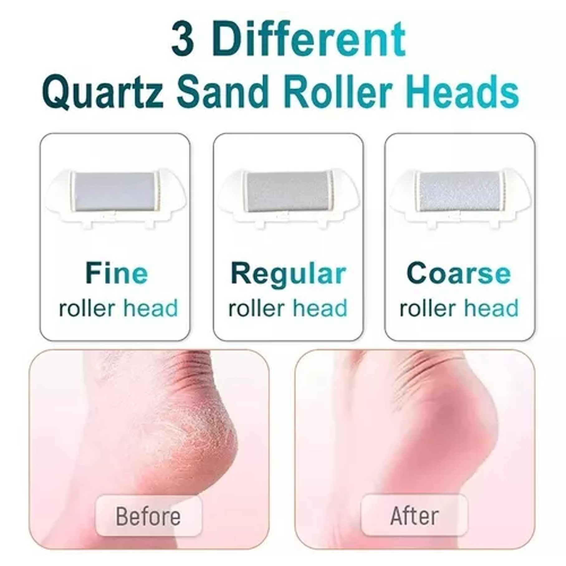 Lima Para Pies Eléctrico Removedor De Cayos Y Durezas 3