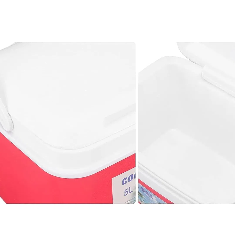 Cooler Nevera Portatil Con Aislador Multiusos de 5L 2