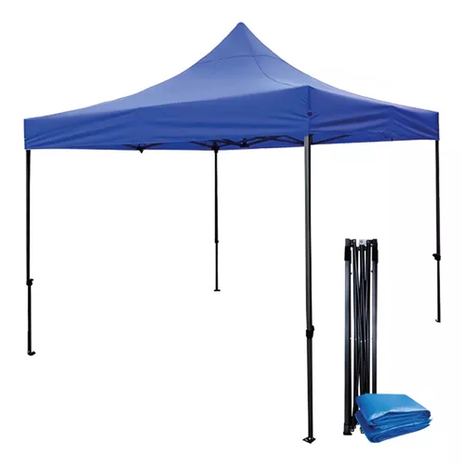 Carpa Toldo Retractil Plegable 3x3 M Reforzado Impermeable  1