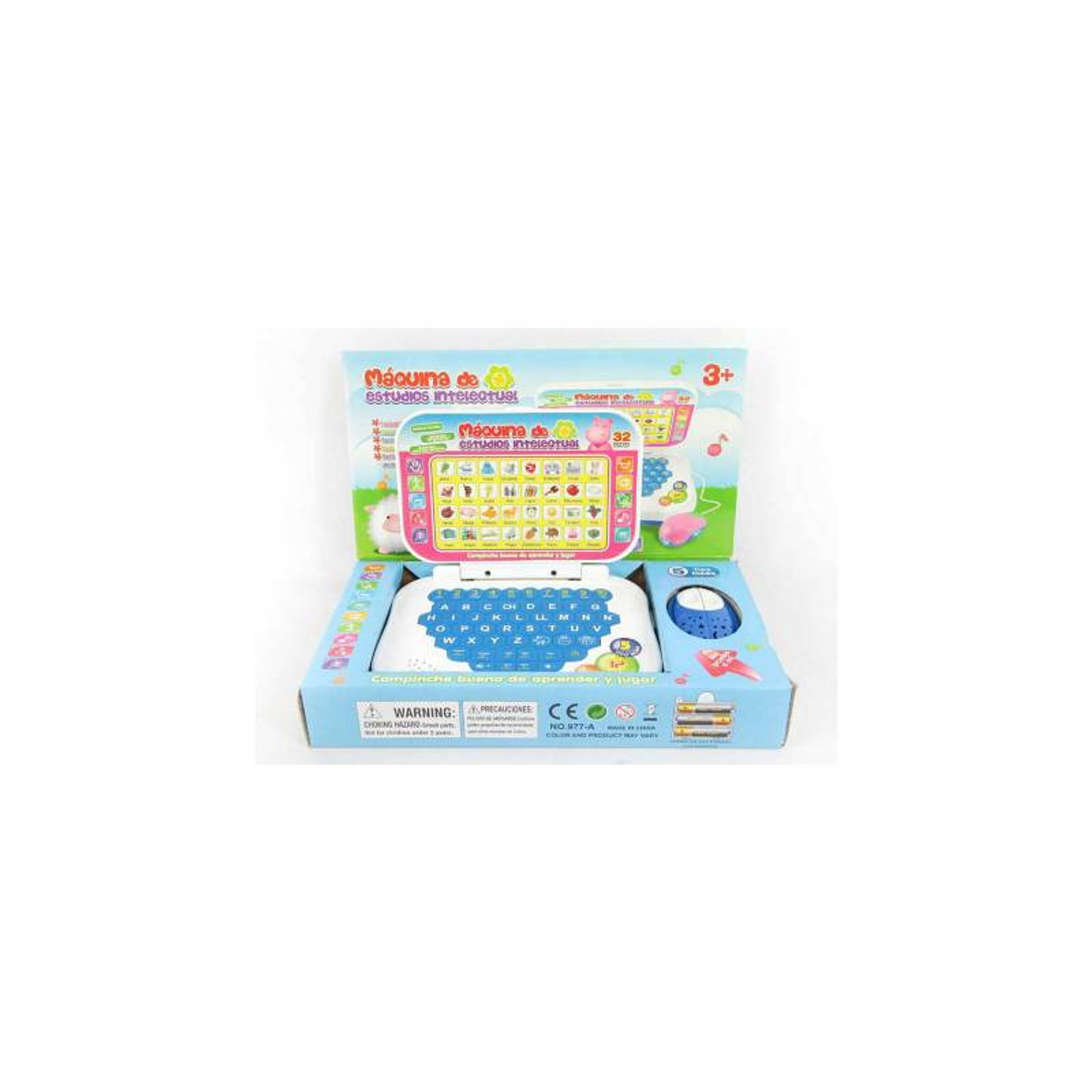 Mini Computador Infantil Didáctico Enseñanza Juegos Diseños 2