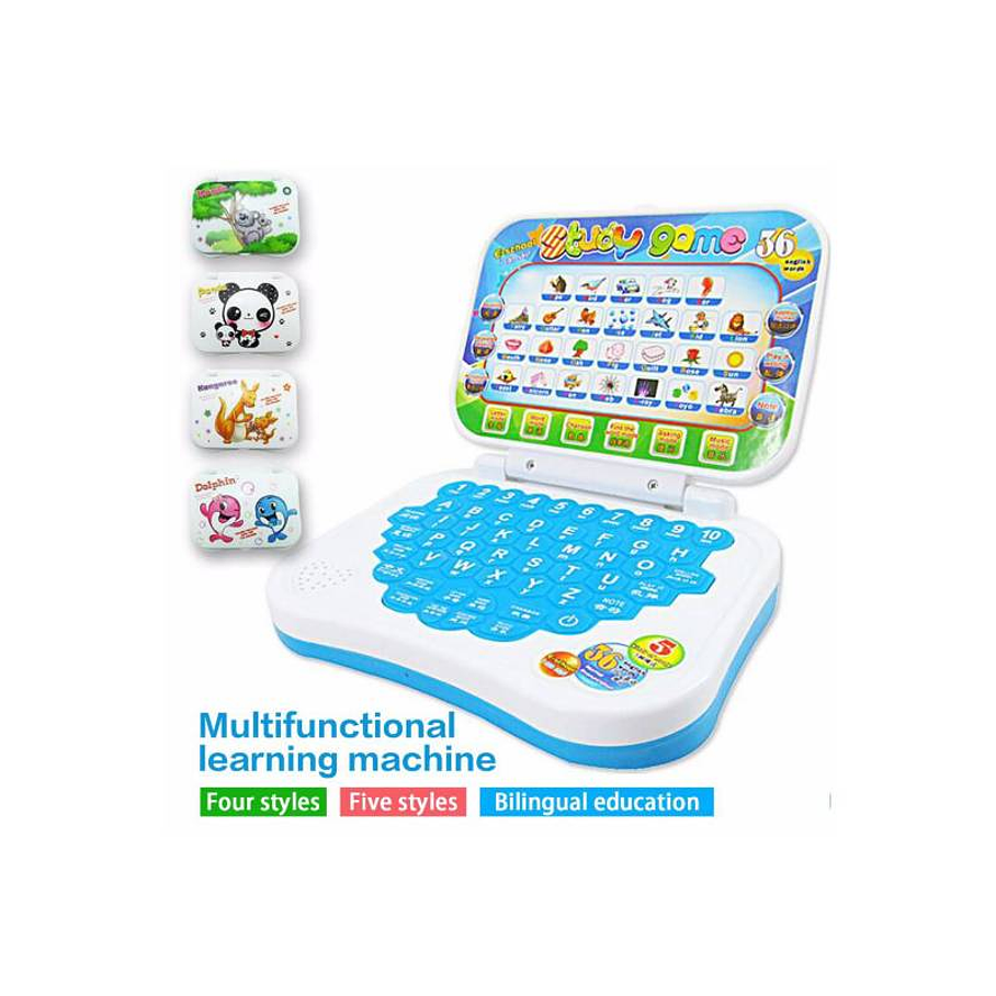 Mini Computador Infantil Didáctico Enseñanza Juegos Diseños 3
