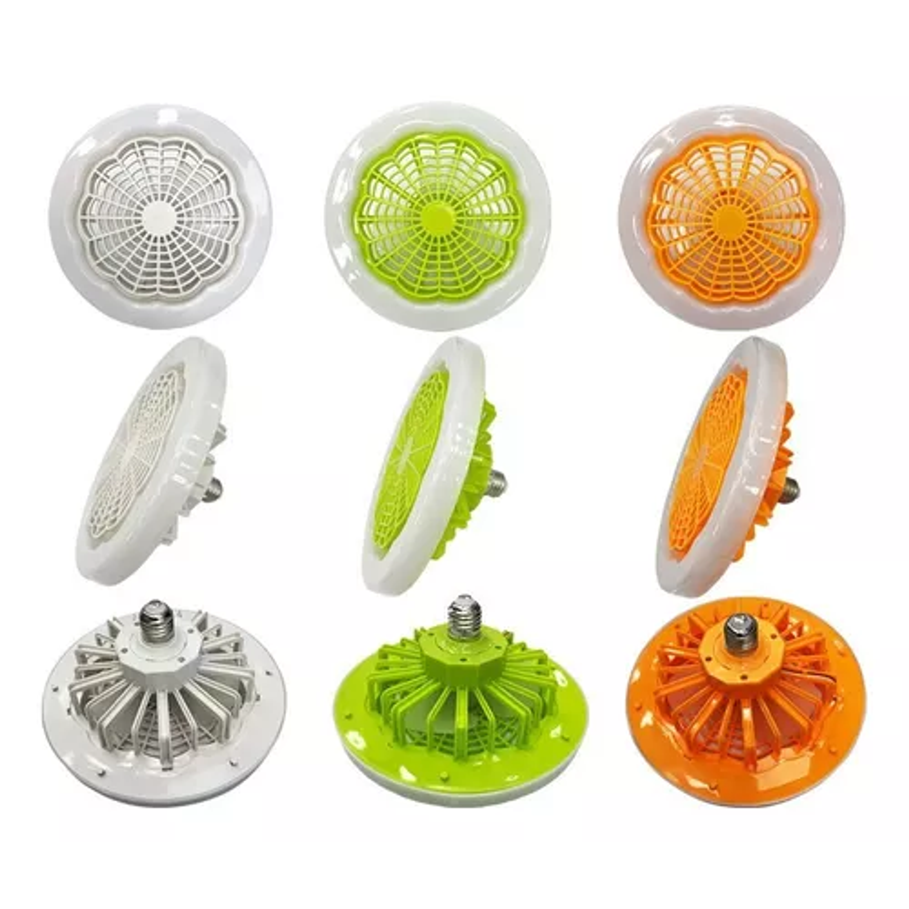 Foco Led Ventilador Multifuncion 30 W Fan Light Color Blanco 3