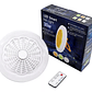 Foco Led Ventilador Multifuncion 30 W Fan Light Color Blanco - Miniatura 1