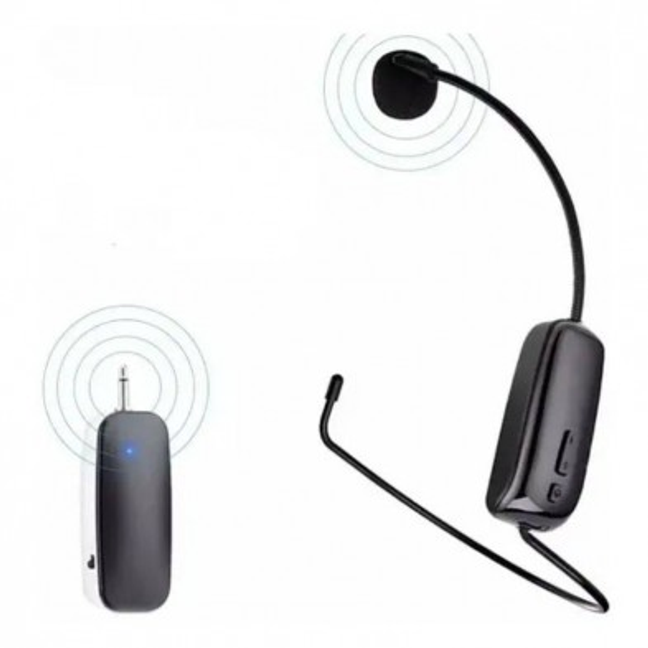 Microfono Inhalambrico De Cintillo Bluetooth 5.0 1