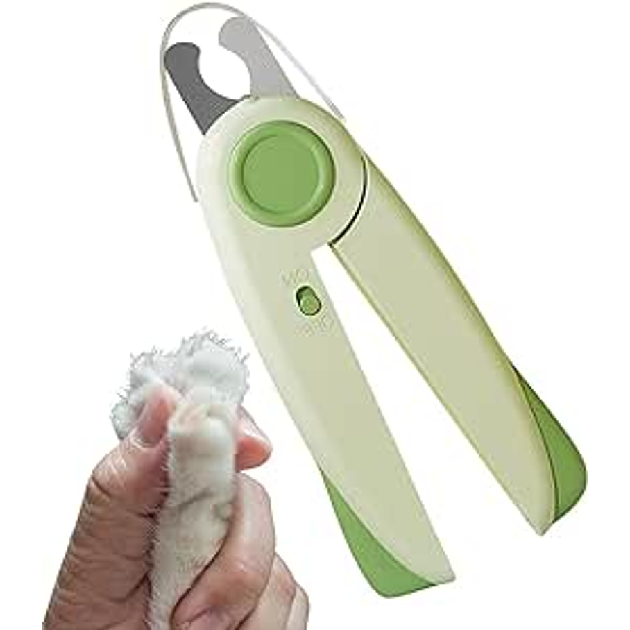 Cortador de Uña Para Perro Multifuncional LED 7