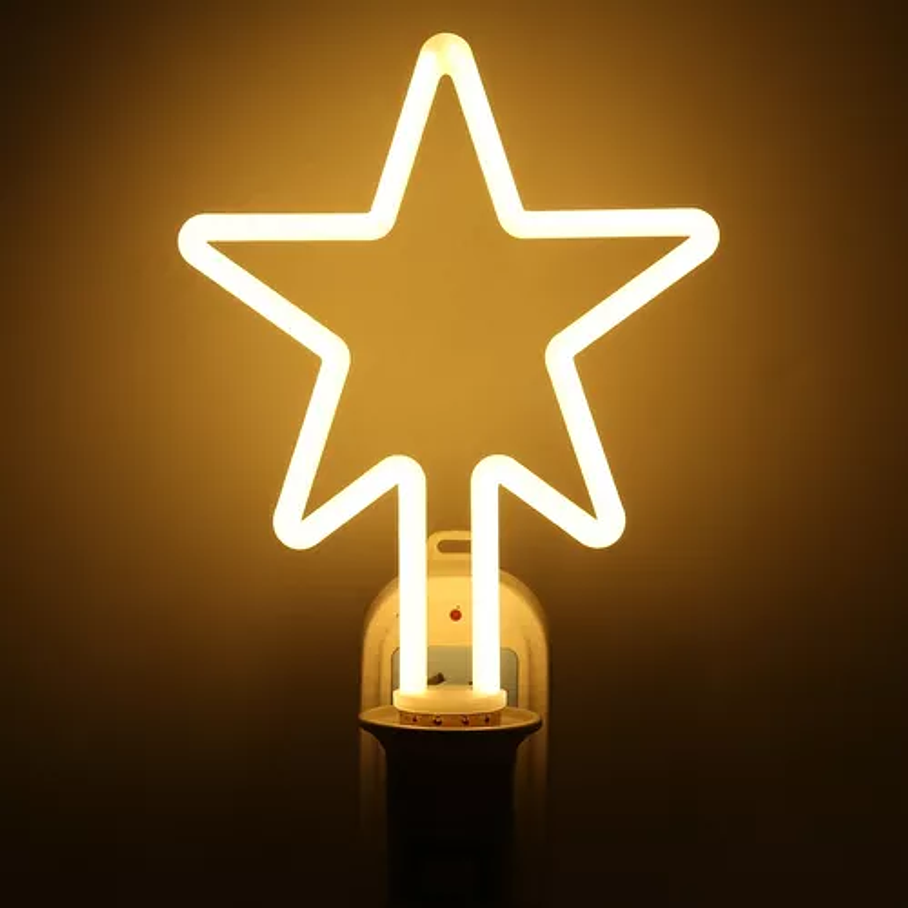 Lámpara Led Decorativa Estrella 8 W, 5 Puntas 2