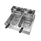 Freidora Industrial Eléctrica 12lt Plata 220v-240v - Miniatura 1