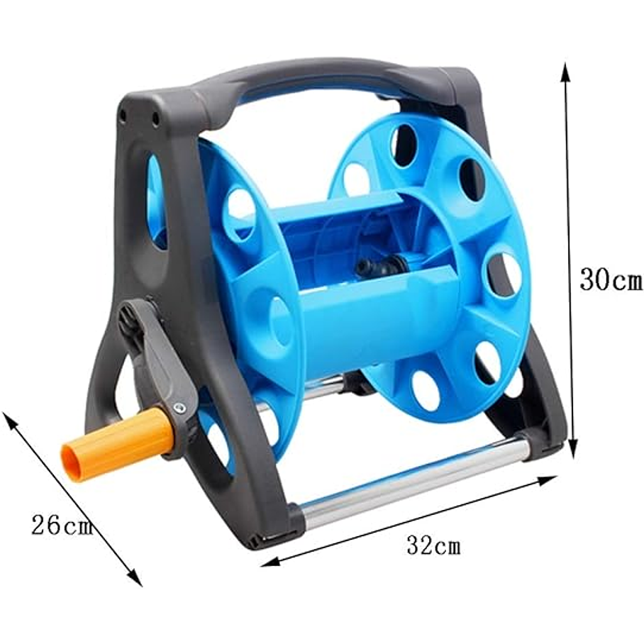 Soporte Carrete y Manguera Para Jardin Facil de Usar  3