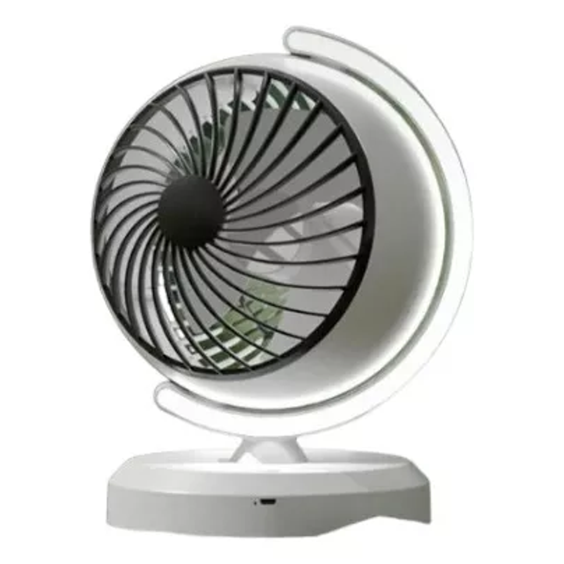 Ventilador De Mesa Lámpara Aire Fresco En Forma De Globo Usb 1