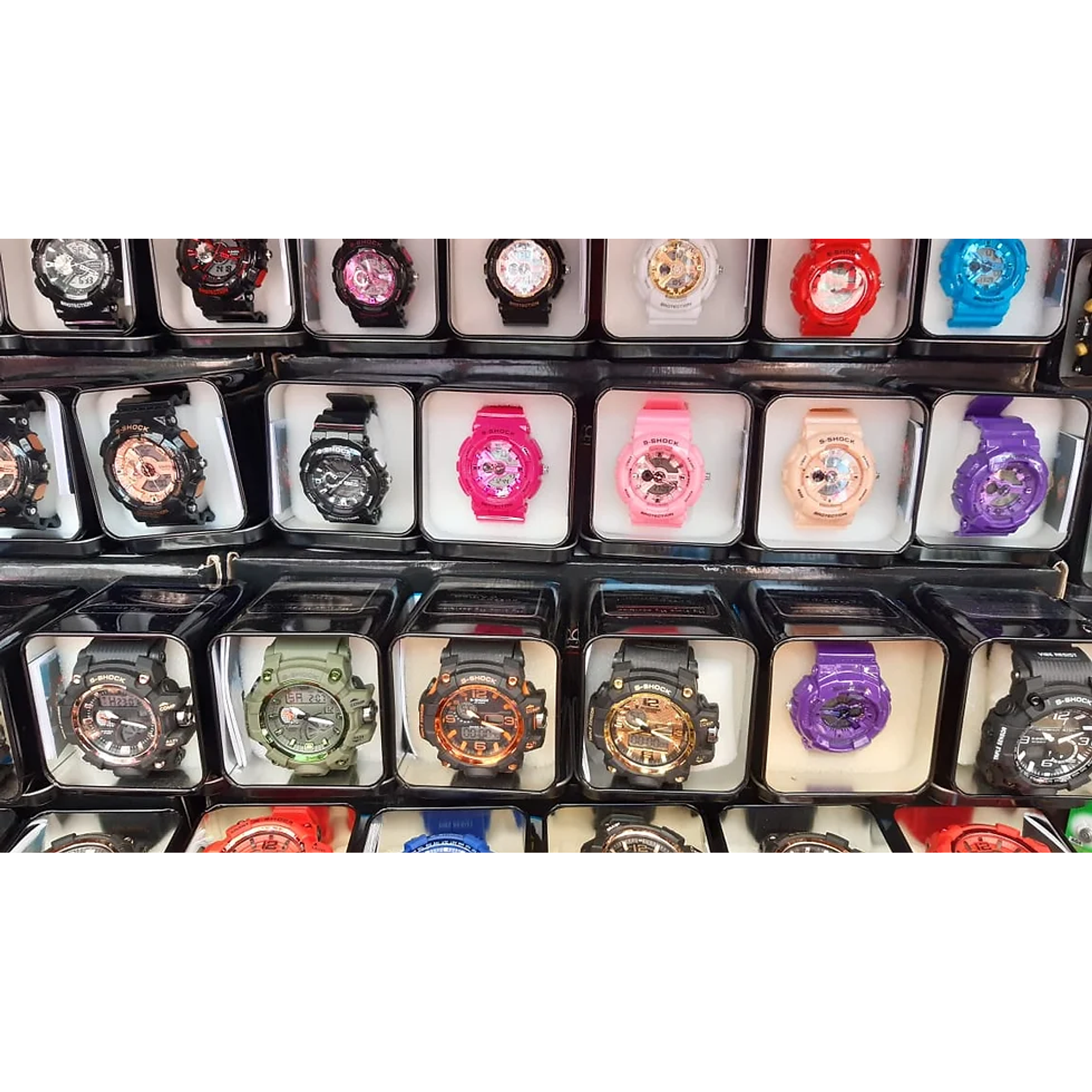 Reloj Contra el Agua, Luces con Alarma Para Dama y Cabellero 2