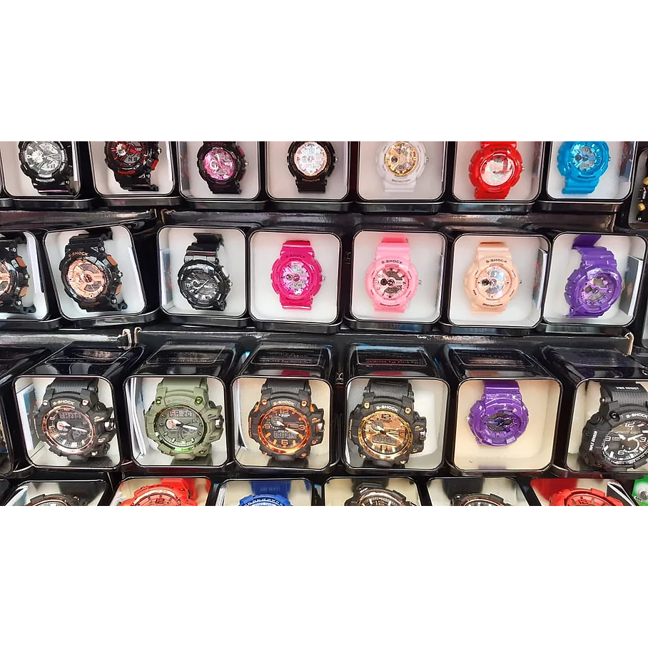 Reloj Contra el Agua, Luces con Alarma Para Dama y Cabellero 2