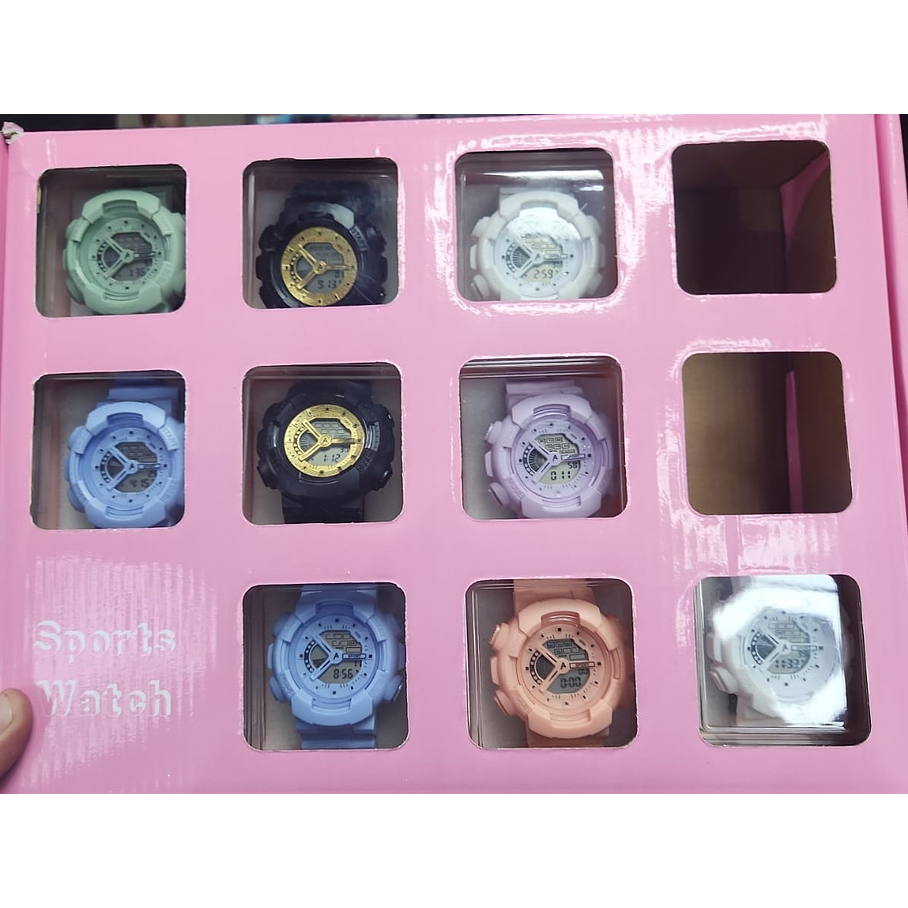 Reloj Contra el Agua, Luces con Alarma Para Dama y Cabellero 3