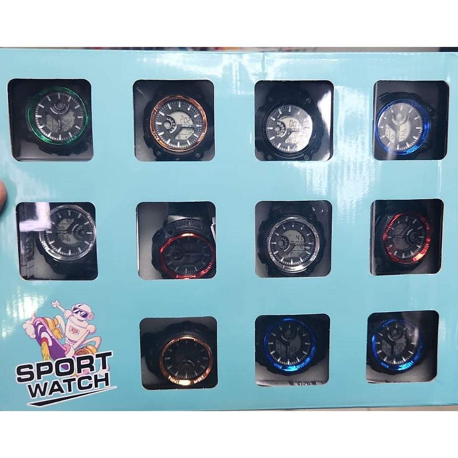 Reloj Contra el Agua, Luces con Alarma Para Dama y Cabellero 4