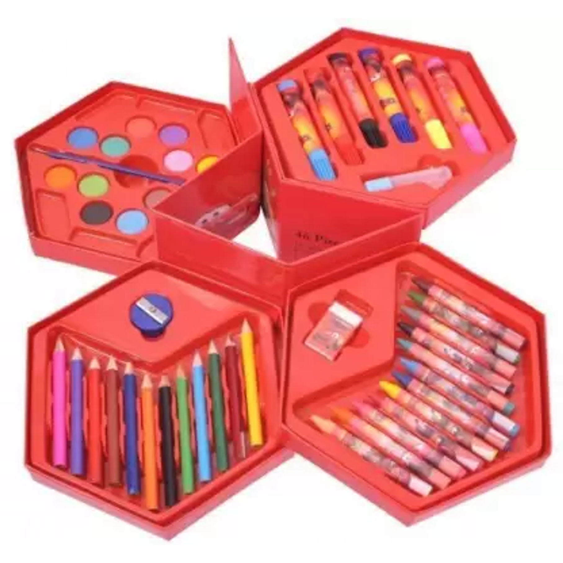 Set De Arte Para Colorear 46 Piezas Para Niños Y Niñas 3