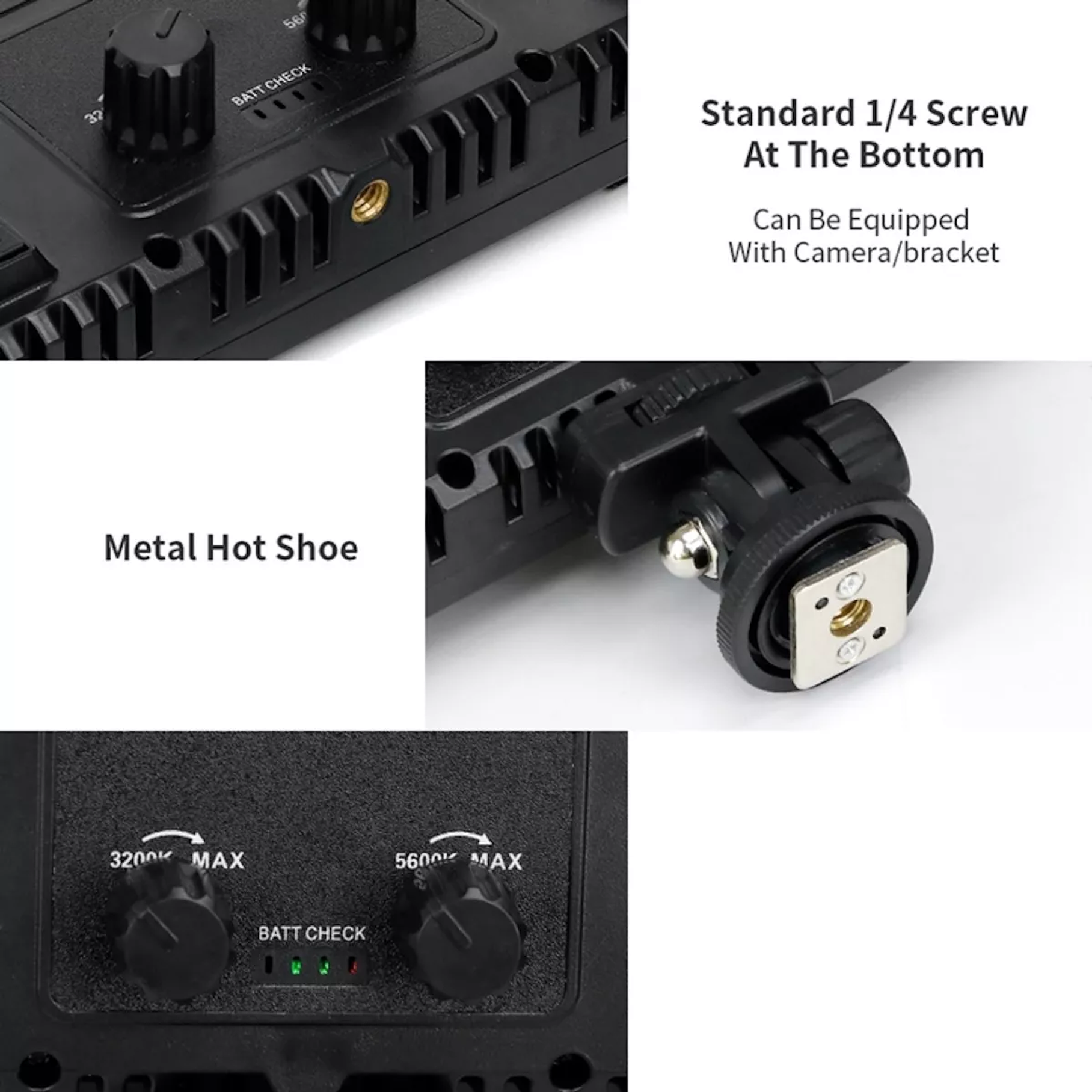 Kit Luz Led Para Fotografia/video Pro Led 800 + Tripode 4