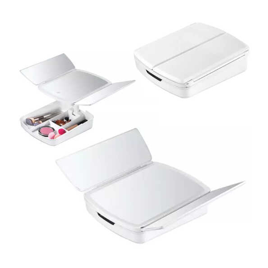 Espejo Pleglable con Luces 4 Compartimentos  1