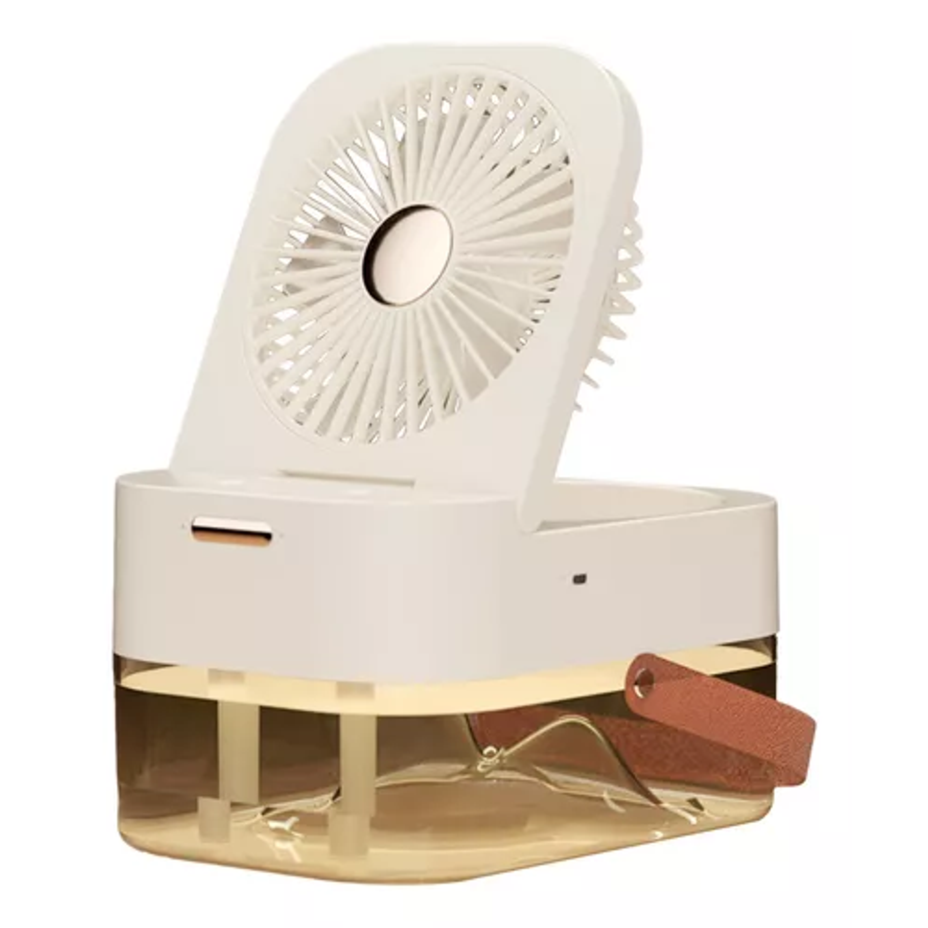 Mini Ventilador Enfriador De Aire Luces Led Usb 1