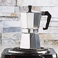 Cafetera Italiana Aluminio 3 Tazas Cocina Tetera - Miniatura 5