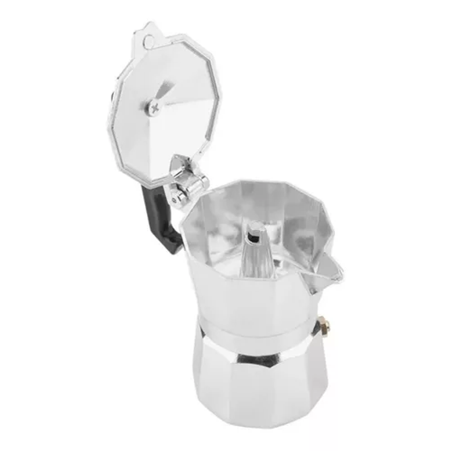 Cafetera Italiana Aluminio 3 Tazas Cocina Tetera 8