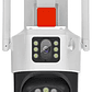Camara Dual Vision Domo Ip Wifi + Baliza Roja - App Yoosee - Miniatura 3
