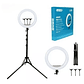 Aro De Luz Profesional 45cm  + Tripode 1.9 Metros - Miniatura 1