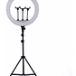 Aro Led 14 (36cm) + Trípode 2,1 M Con 3 Soporte De Celular - Miniatura 3