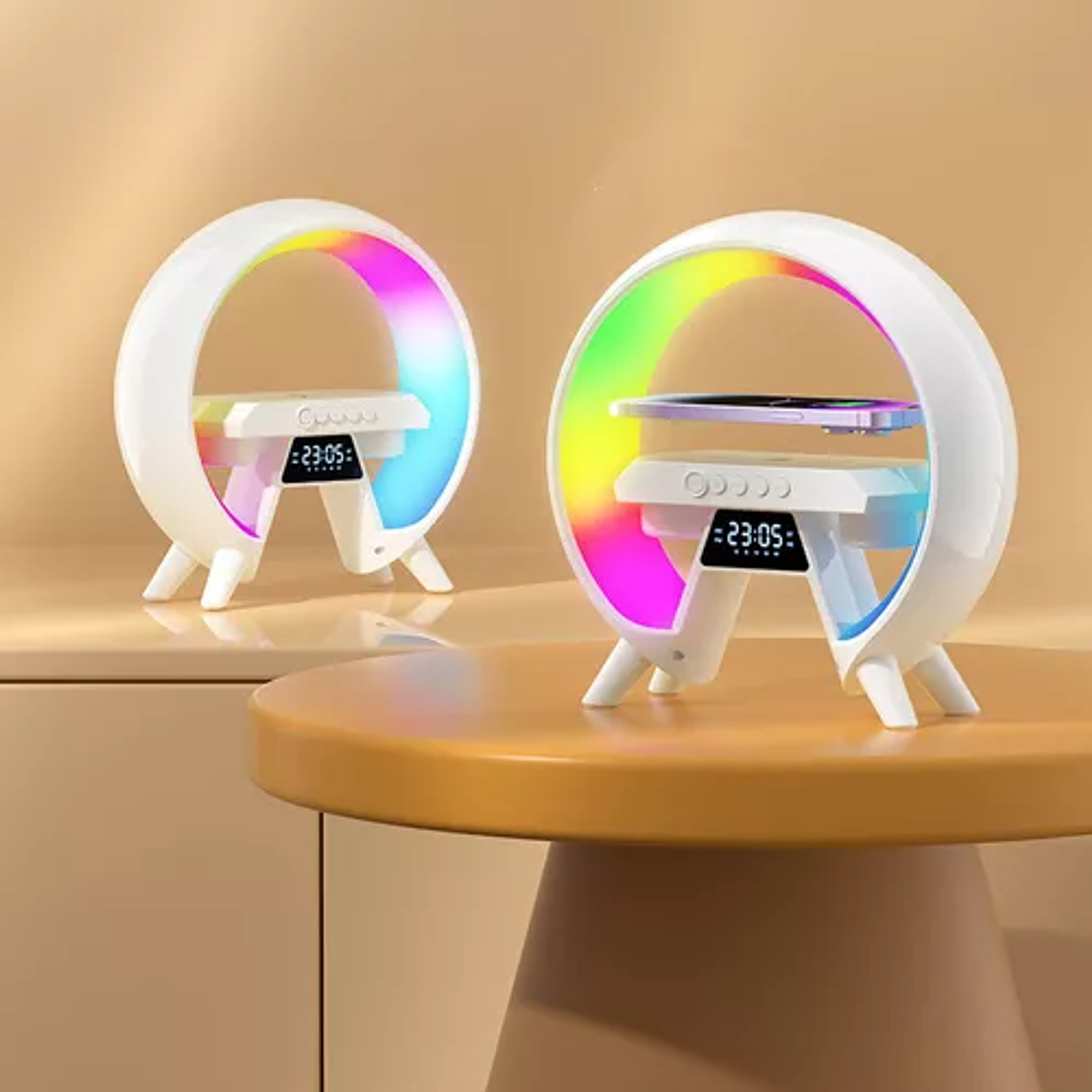 Altavoz Bluetooth Big G Luz Nocturna Pequeña Multifuncional 6