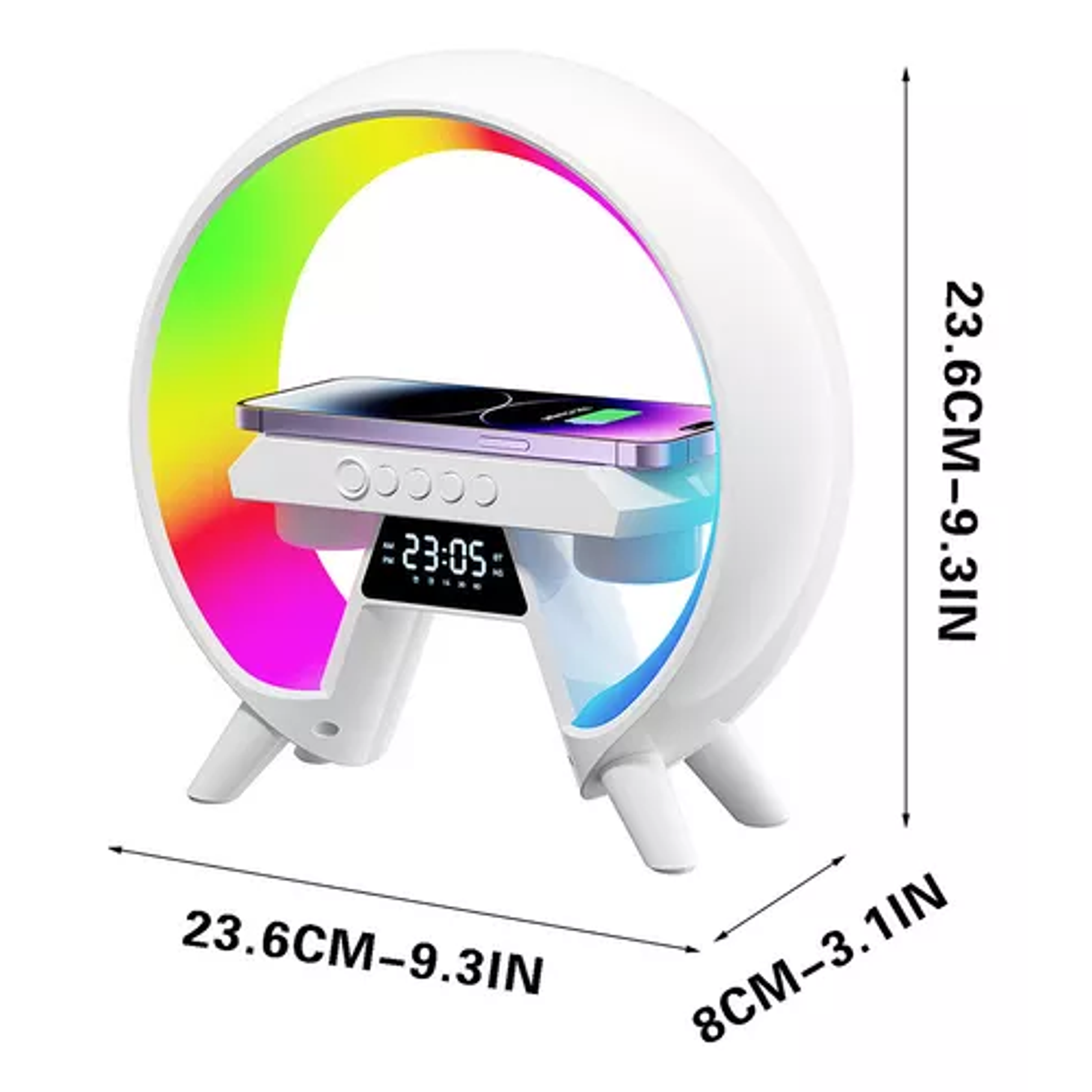 Altavoz Bluetooth Big G Luz Nocturna Pequeña Multifuncional 2