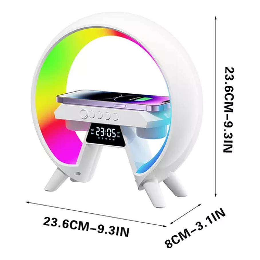 Altavoz Bluetooth Big G Luz Nocturna Pequeña Multifuncional 2