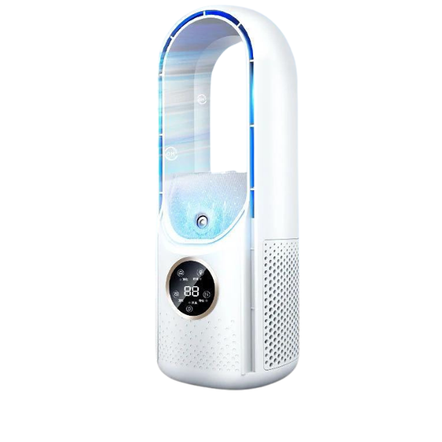 Ventilador Humificador Sin Aspas Portatil Multifuncional  1