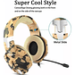 Audífonos Gamer Yinsan Pro Micrófono Camuflaje Videojuegos - Miniatura 2